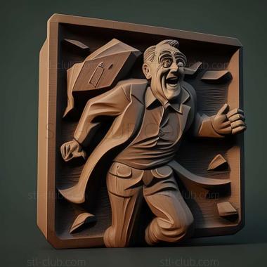 3D model William Gropper (STL)